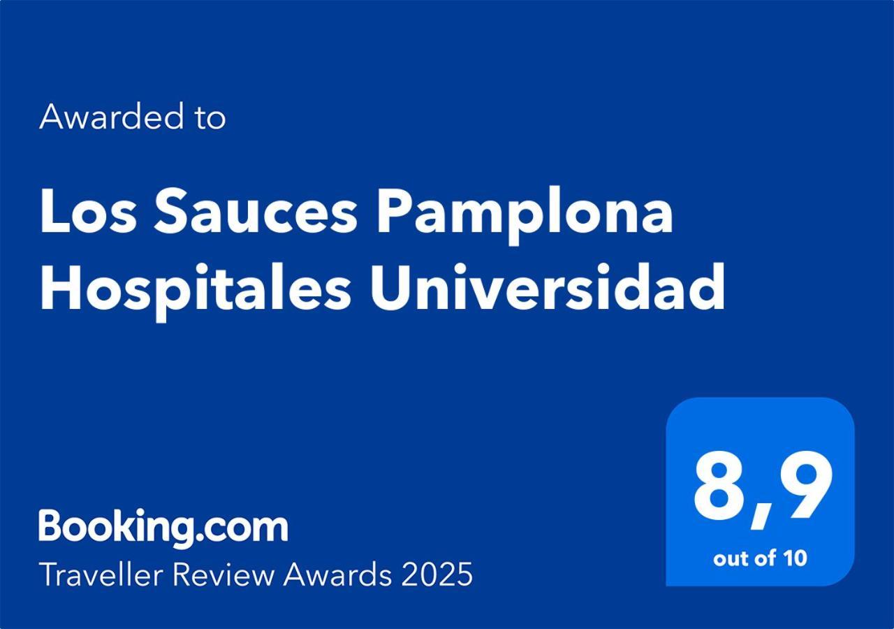 Los Sauces Pamplona Hospitales Universidad Baranain Exteriör bild